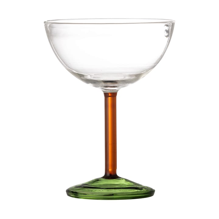 Martine cocktail glass 230 ml - Green - Bloomingville