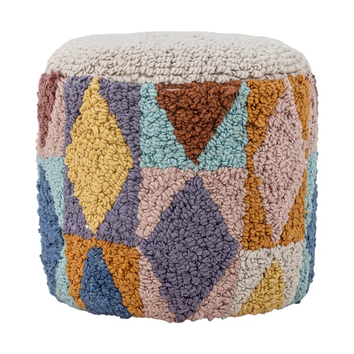 Miaki pouf 30xØ30 cm - Grey - Bloomingville