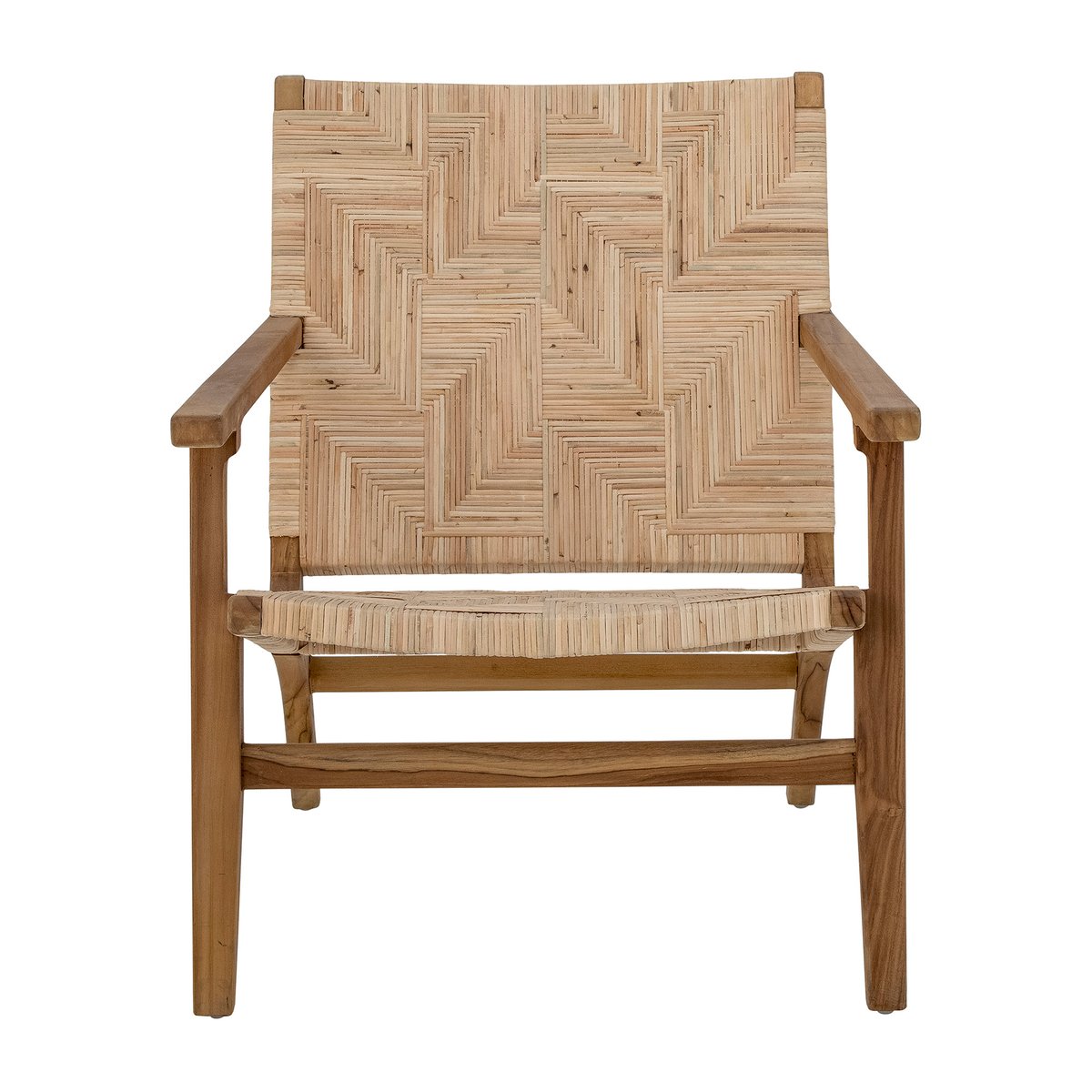 Bloomingville Mills lounge chair rattan Brown