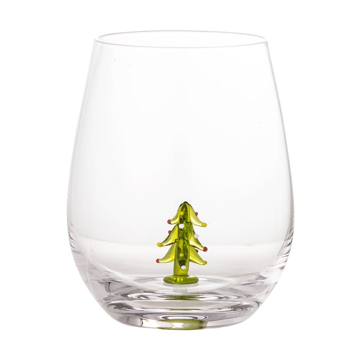 Misa drinking glass 50 cl, Clear Christmas tree Bloomingville