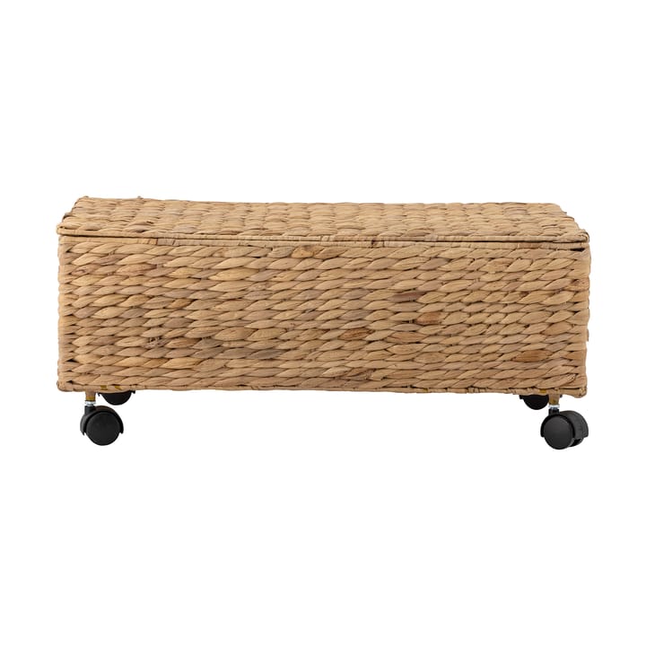 Nelas storage basket with lid 63x40x26 cm - Nature - Bloomingville