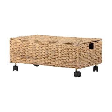 Nelas storage basket with lid 63x40x26 cm - Nature - Bloomingville