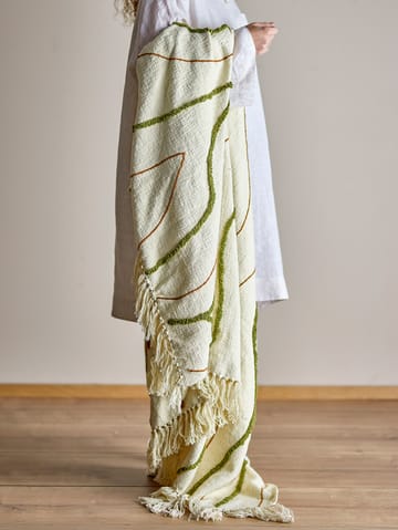 Osasio throw 130x150 cm - Green - Bloomingville