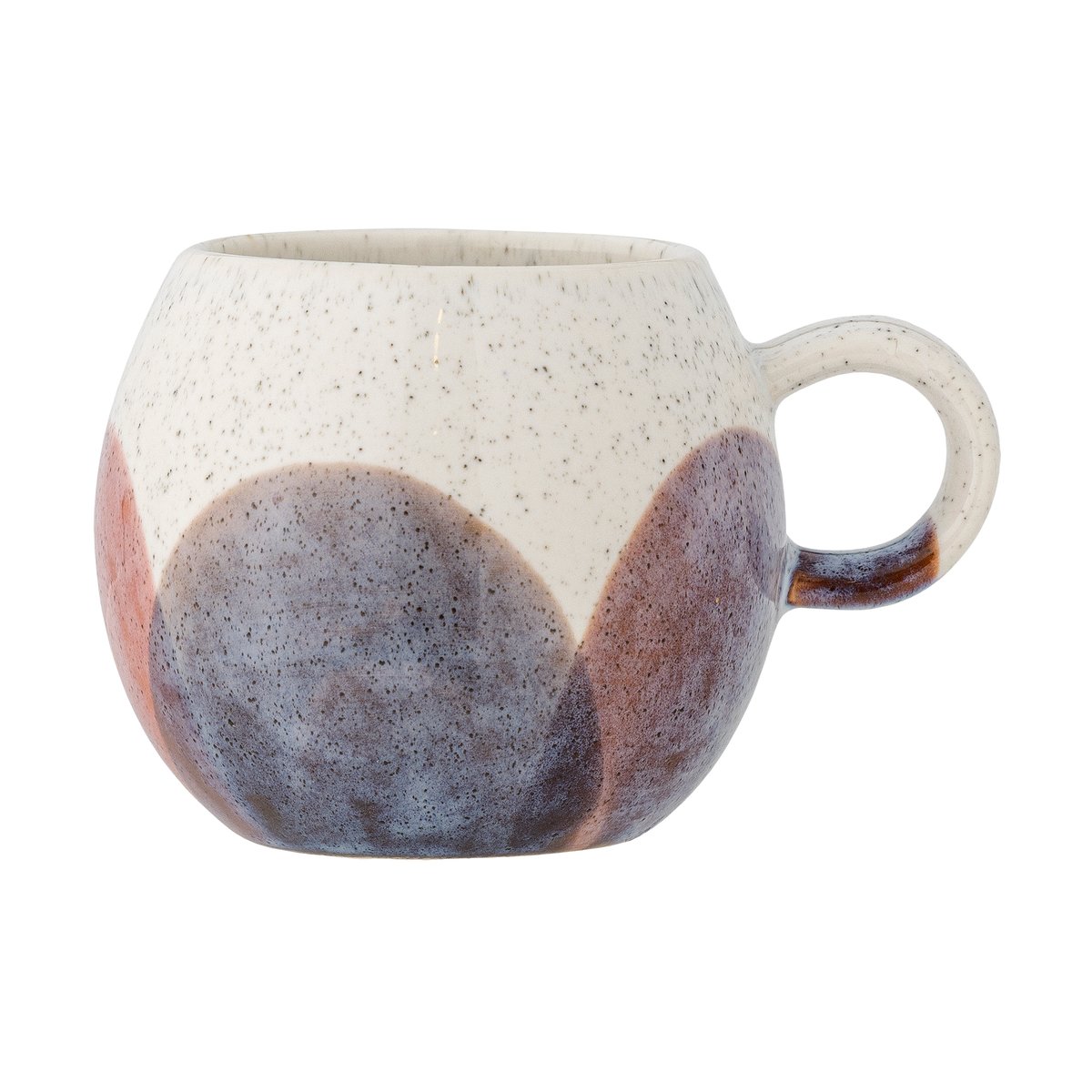 Bloomingville Paula cup 27,5 cl White-brown | Scandinavian Design | Coffee cups | Brown