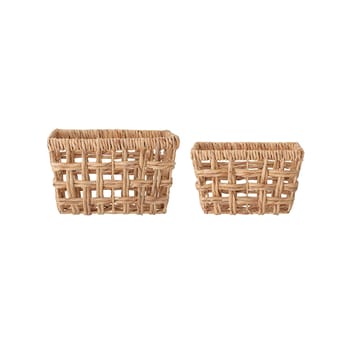 Saime storage basket 2 pieces - nature - Bloomingville