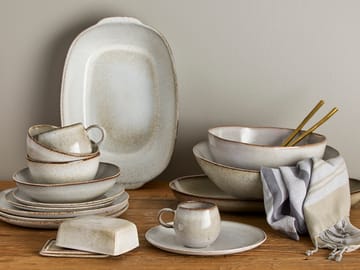 Sandrine Dinnerware Set 12 Pieces - Nature - Bloomingville