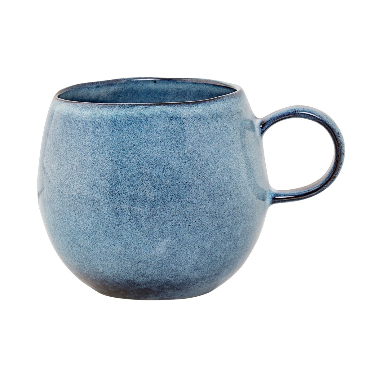 Bloomingville Sandrine mug 9.5 cm blue | Scandinavian Design | Coffee cups | Blue