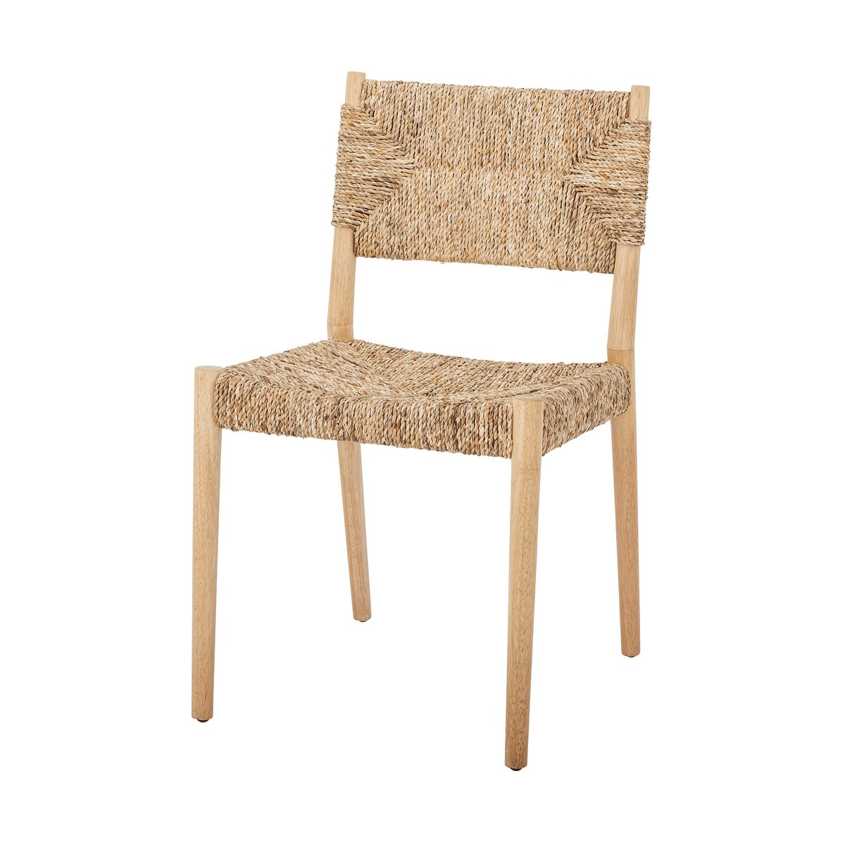 Bloomingville Saran chair woven back and seat Natural