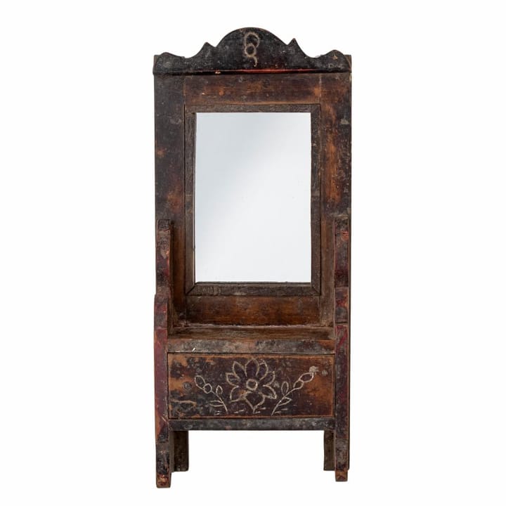 Sehar mirror with shelf 8x17.5 cm - Brown - Bloomingville