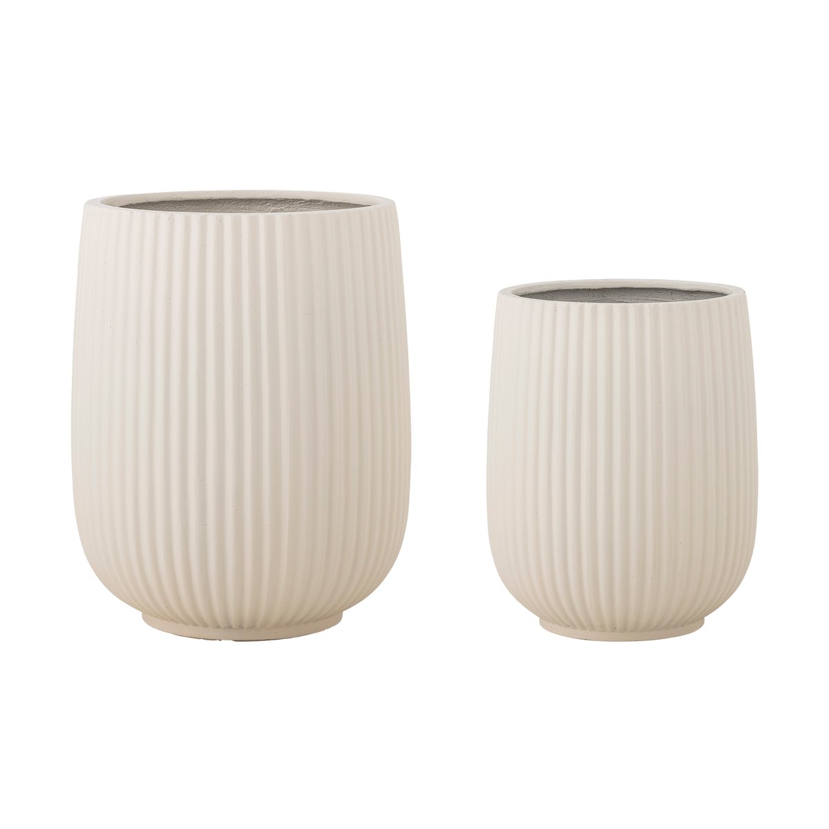 Bloomingville Selva pot 2 pieces White