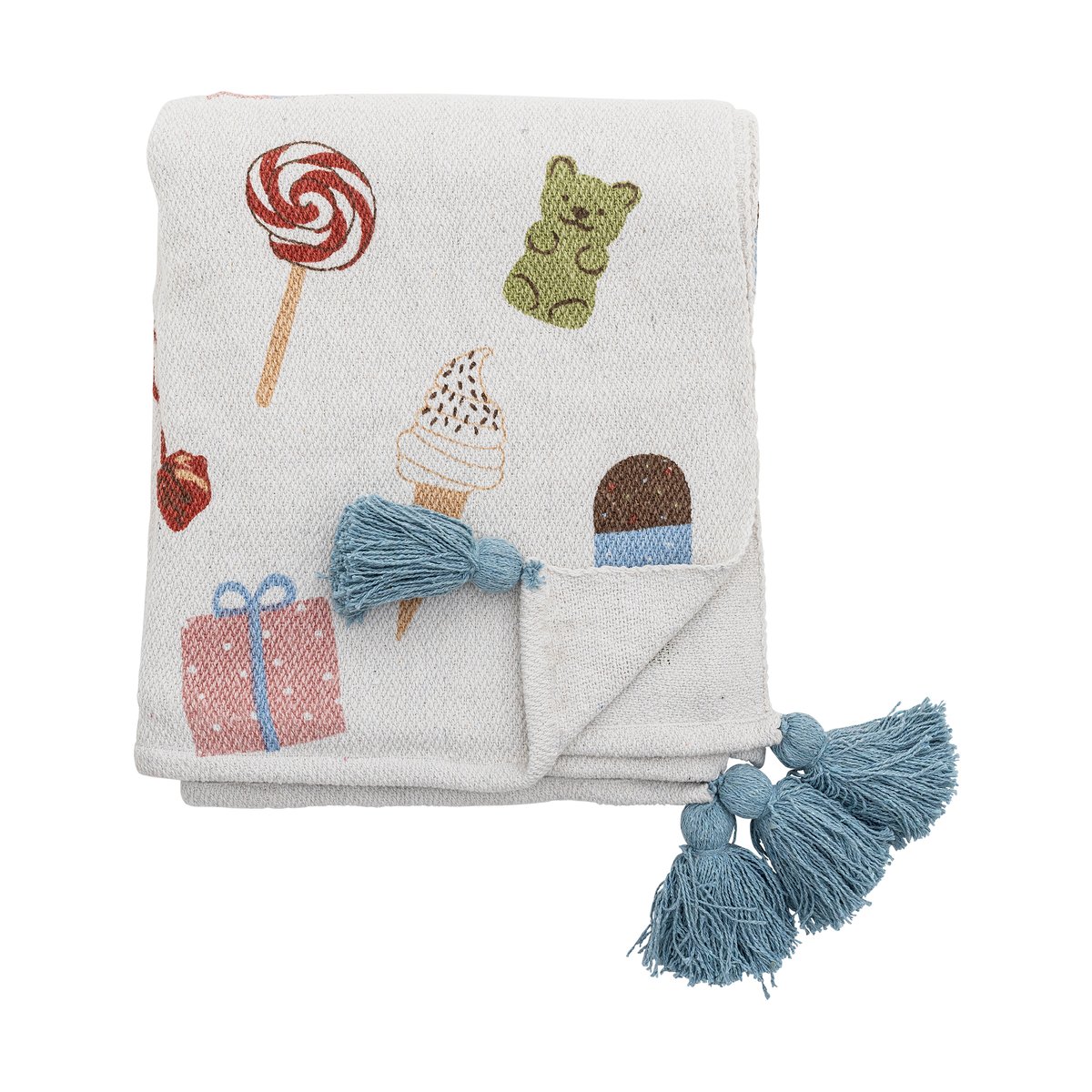 Bloomingville Sweets blanket 130x160 cm Nature