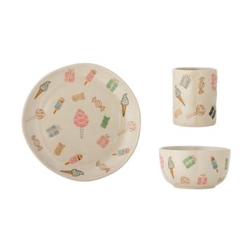 Sweets dinnerware set 3 pieces - Nature - Bloomingville