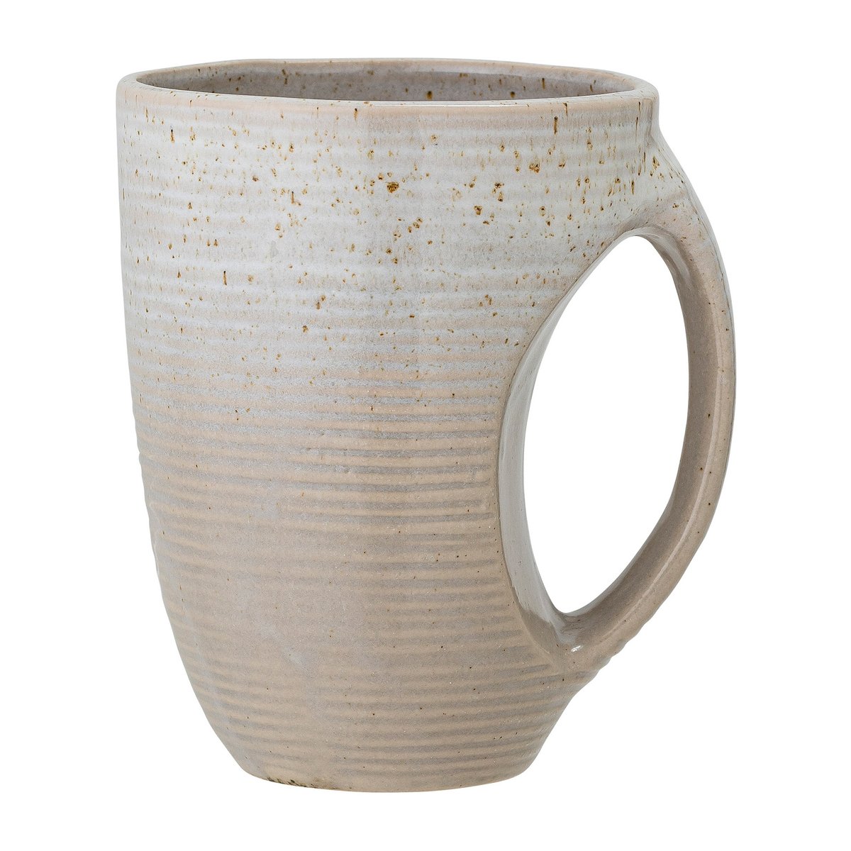 Bloomingville Taupe mug 55 cl grey | Scandinavian Design | Coffee cups | Beige