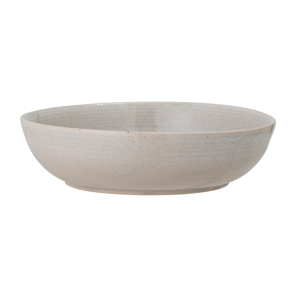 Bloomingville Taupe serving bowl Ø26.5 cm grey | Scandinavian Design | Serving bowls | Beige