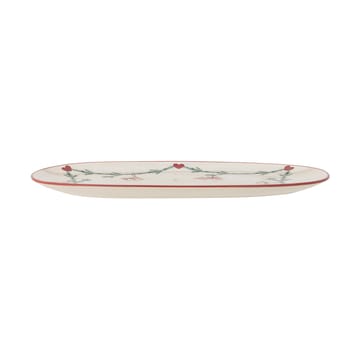 Yule serving tray 38.5x23 cm - White - Bloomingville