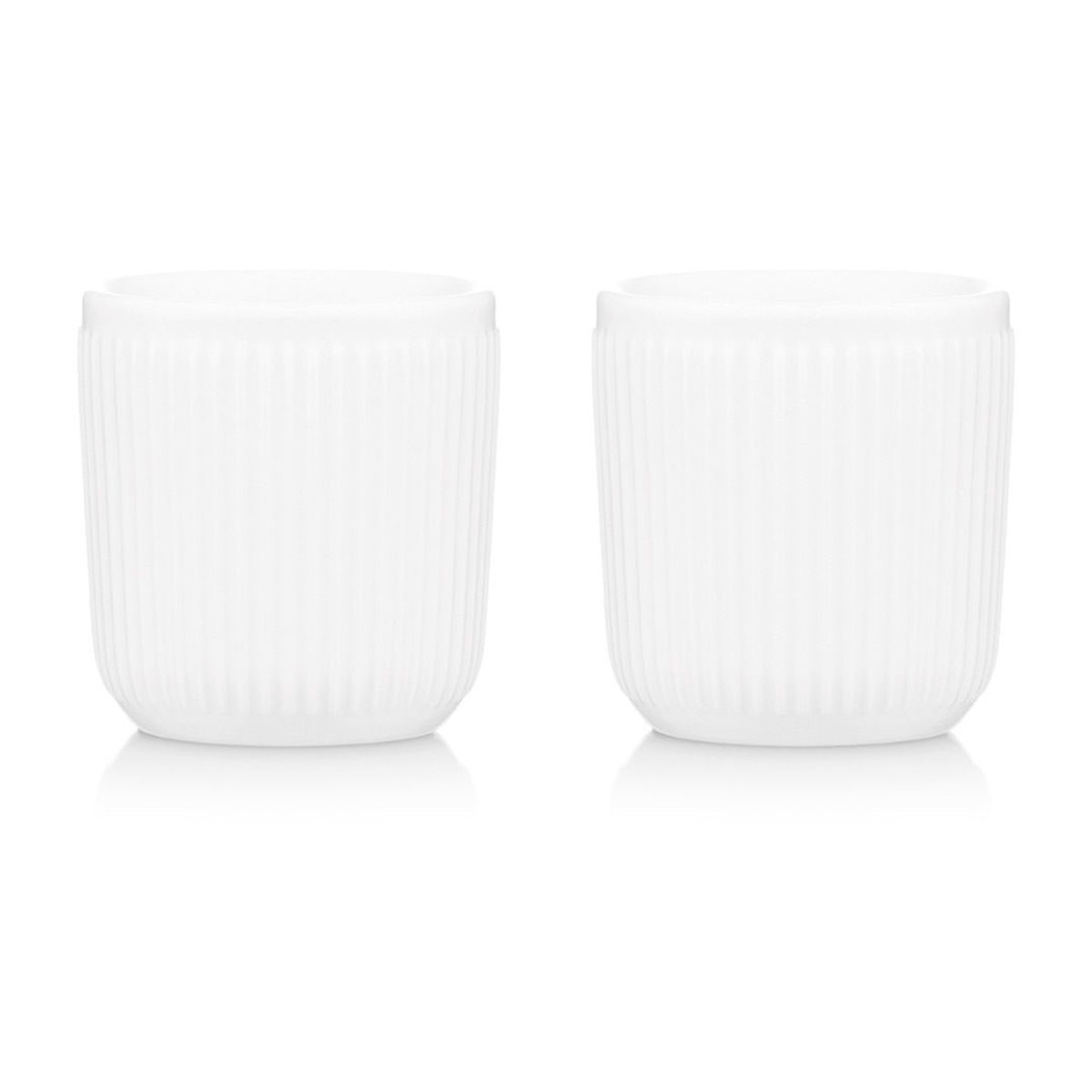 Bodum Douro double walled mug 2-pack 10 cl White | Scandinavian Design | Coffee cups | White