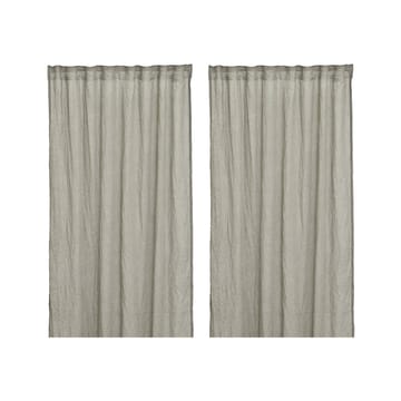 Mirja curtain 130x275 cm 2-pack - grey - Boel & Jan