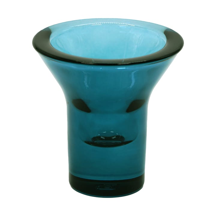 Lumi candlestick 8 cm - Petrol Blue - Born In Sweden