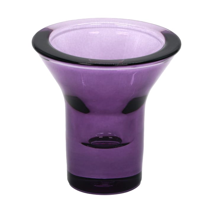 Lumi candlestick 8 cm, Purple Born In Sweden