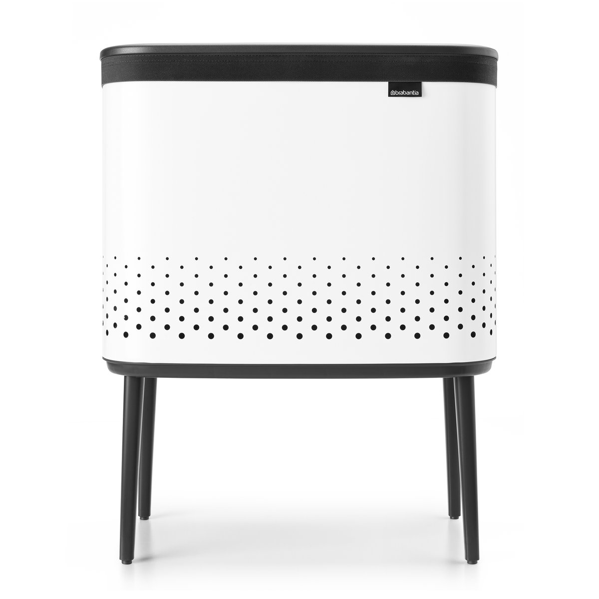 Brabantia Bo laundry basket 60 L white