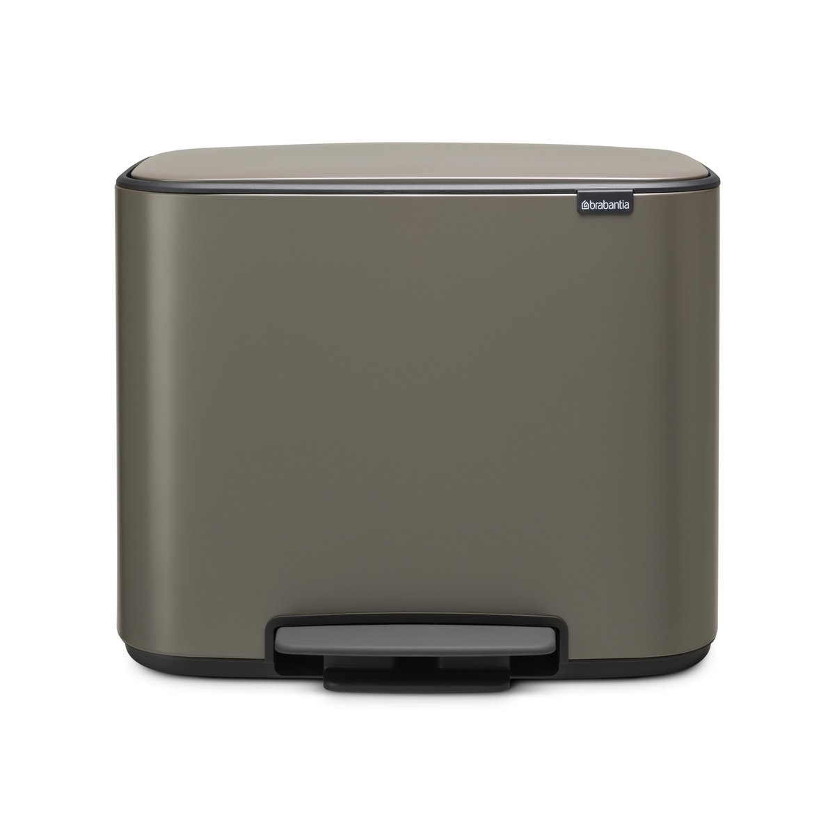 Brabantia Bo pedal bin 36 l platinum