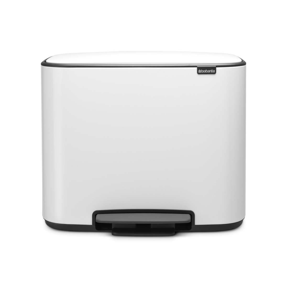 Brabantia Bo pedal bin 36 l white