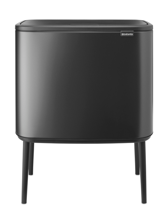 Brabantia Bo touch bin 11+23 litre Confident grey