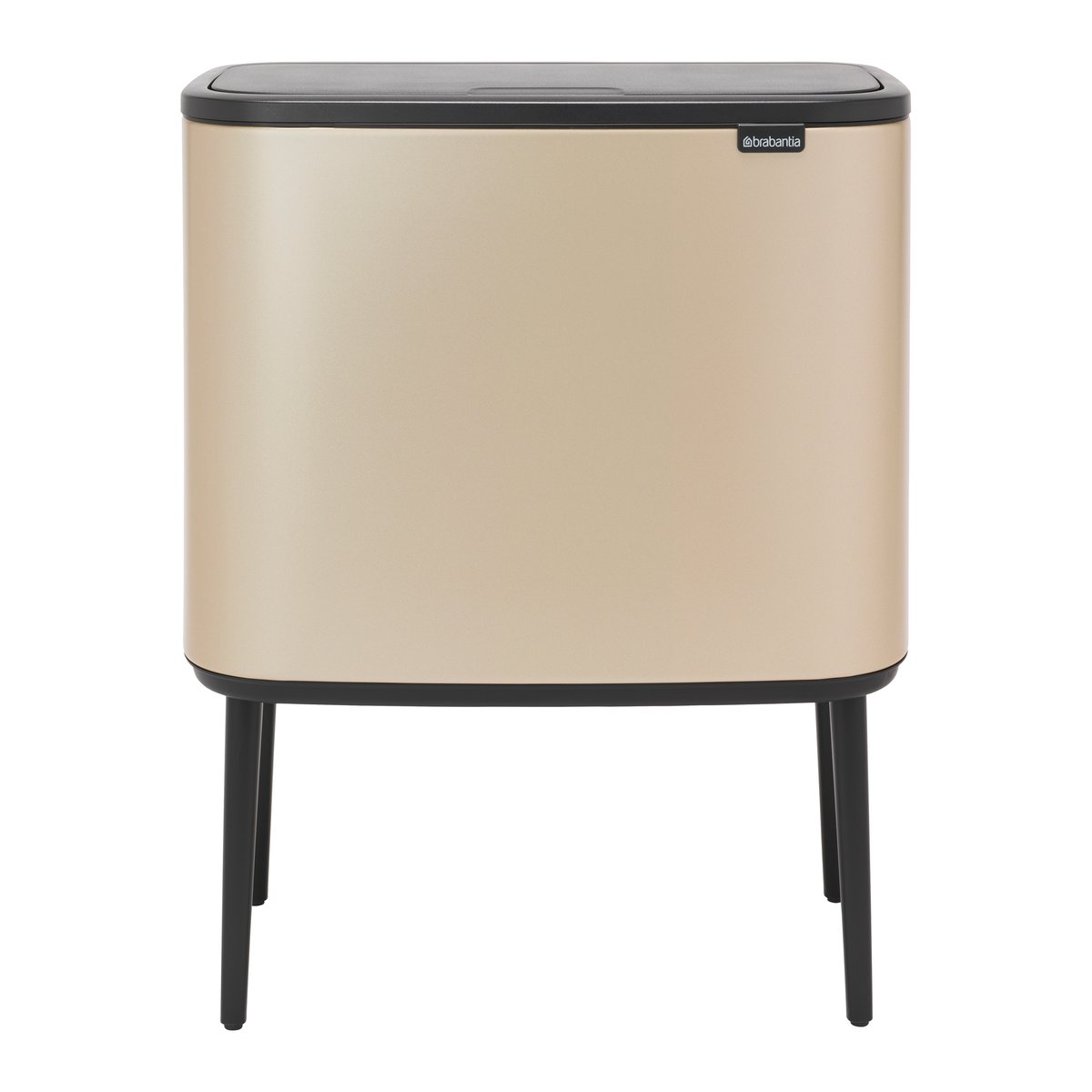 Brabantia Bo touch bin 36 litre Metallic Gold