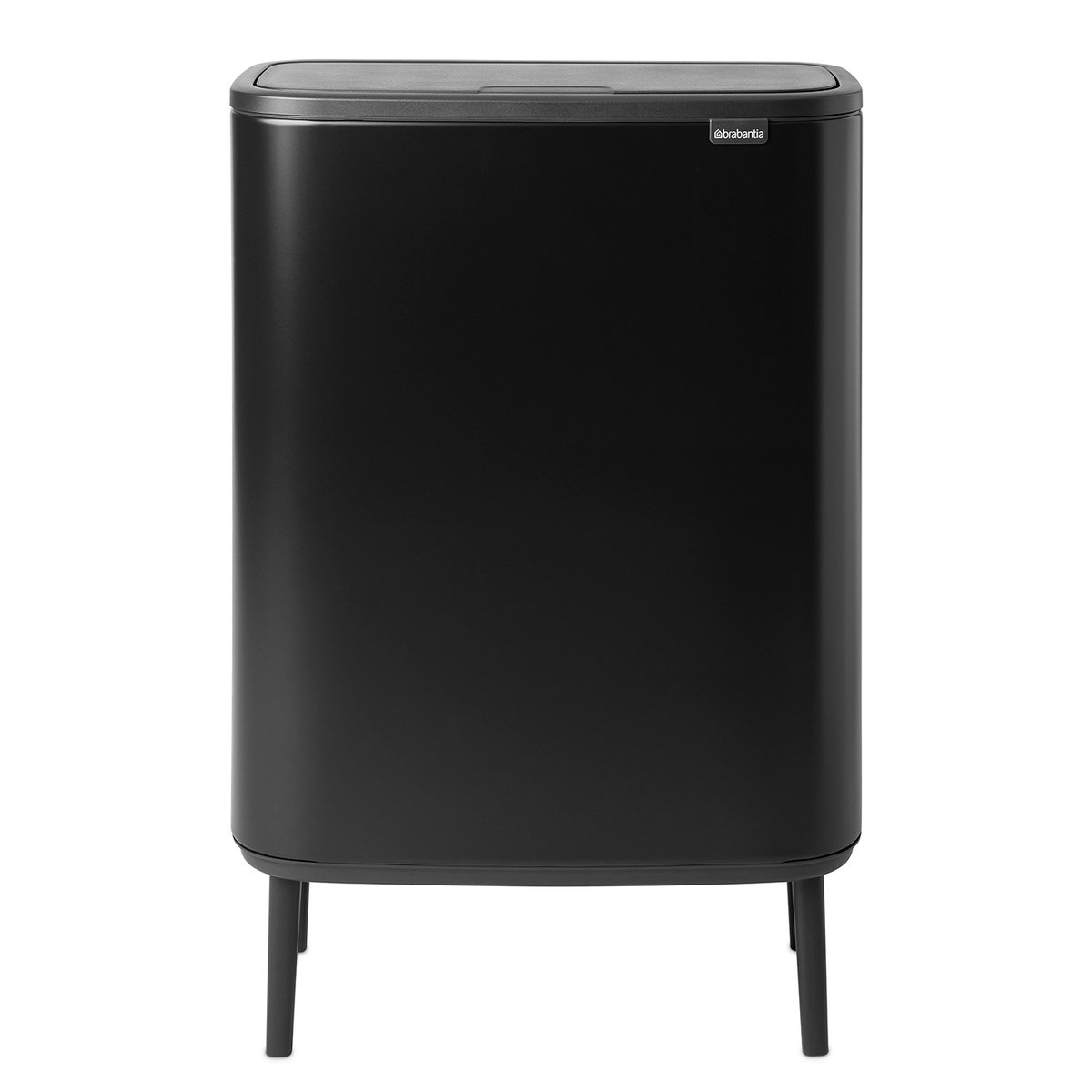 Brabantia Bo touch bin high 60 L Matte black