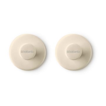 Brabantia ReNew towel hangers 2 pcs - Soft Beige - Brabantia