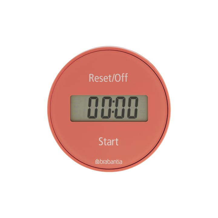 Digital kitchen timer with magnet - Pink - Brabantia