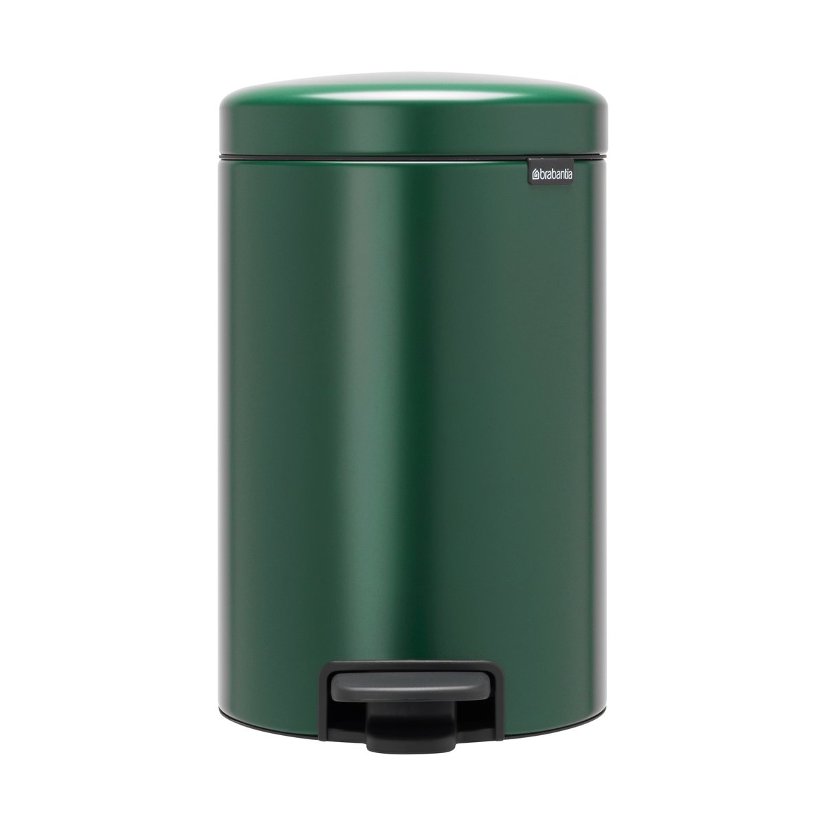 Brabantia New Icon pedal bin 12 liter pine green | Scandinavian Design | Pedal bins | Green