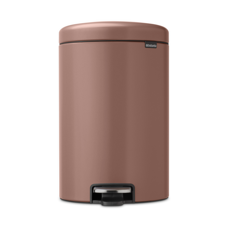 Brabantia New Icon pedal bin 20 liter Satin taupe