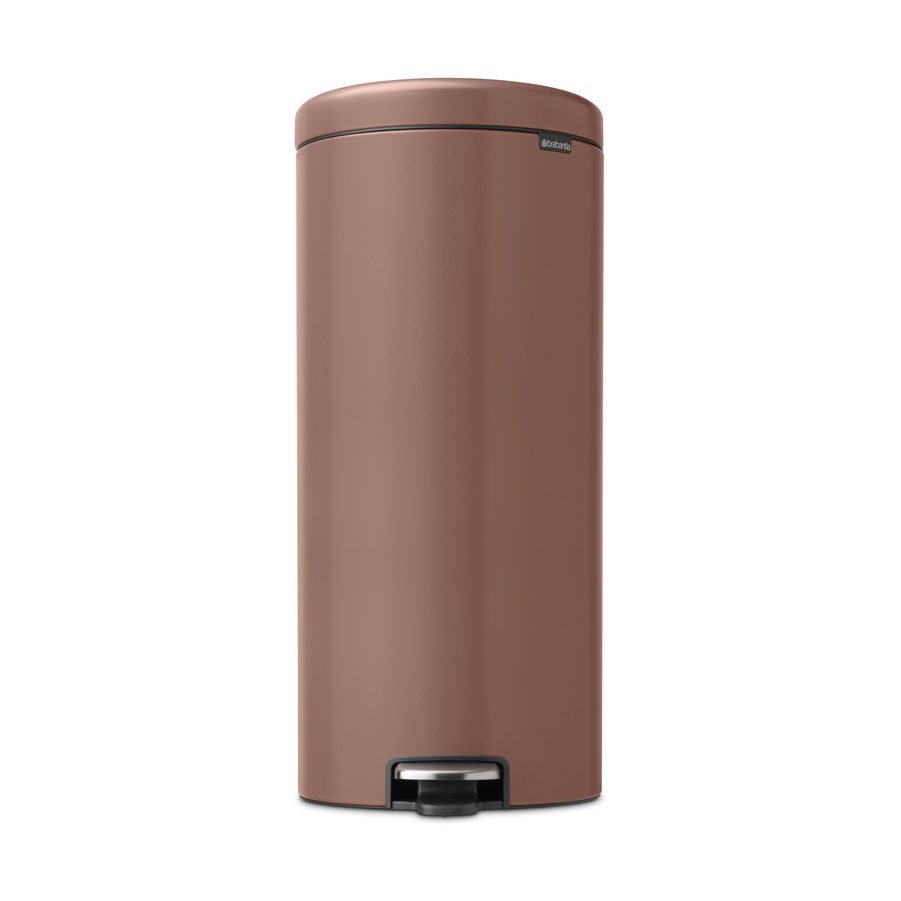 Brabantia New Icon pedal bin 30 liter Satin taupe