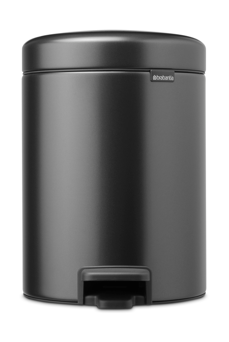 Brabantia New Icon pedal bin 5 liter Confident grey