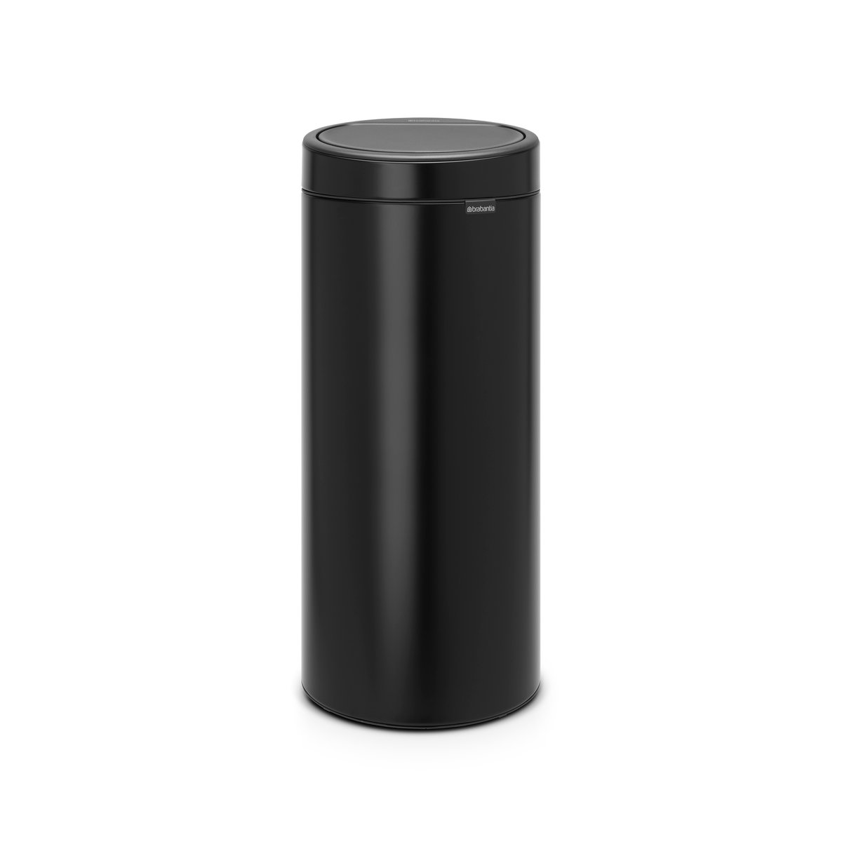 Brabantia Touch Bin waste bin 30 liters matte black