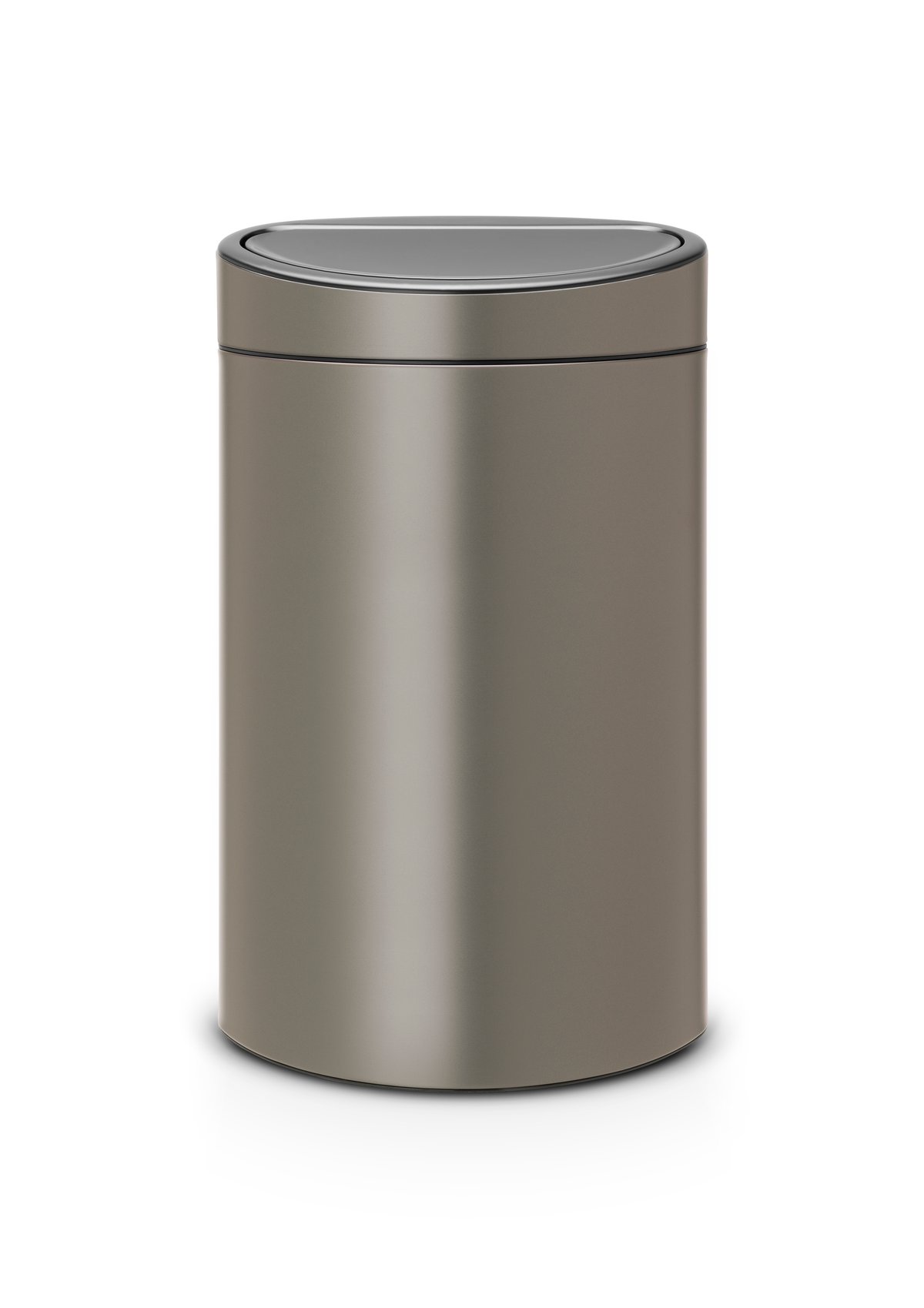 Brabantia Touch Waste Bin recycle with plastic Inner Bucket 10/23 L Brown