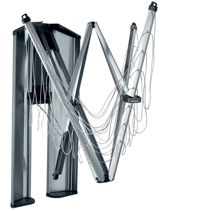 WallFix clothesline 24 m with protective box - Gray - Brabantia