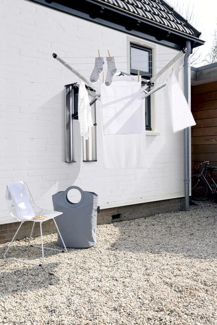 WallFix clothesline 24m with fabric cover - Grey - Brabantia