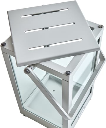 Belfort lantern - Light grey H37 cm - Brafab