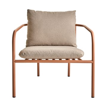 Bendt lounge chair - Teddy beige-peach - Brafab