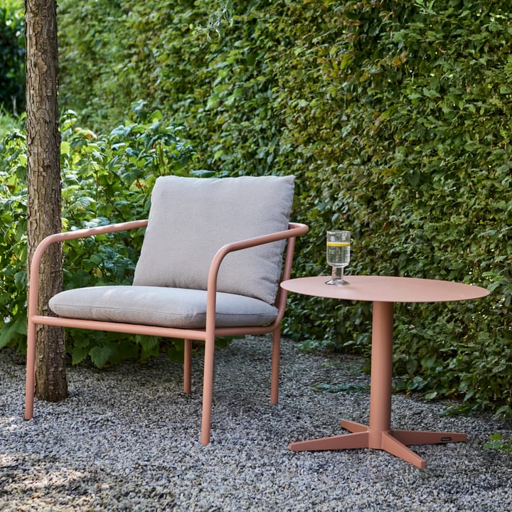 Bendt lounge chair, Teddy beige-peach Brafab