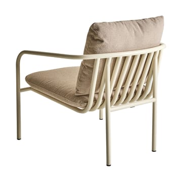 Bendt lounge chair - Teddy beige-pearl white - Brafab