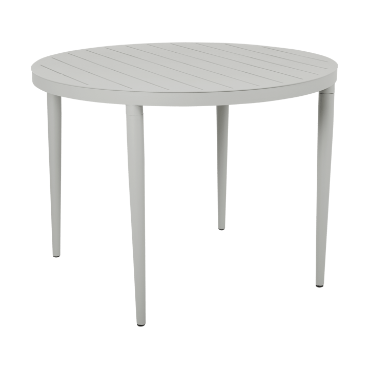 Bigby dining table round - Light grey Ø100 cm - Brafab