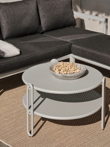 Blixt coffee table - Light grey Ø85 cm - Brafab