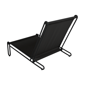 Blixt lounge chair - Black-clay beige - Brafab