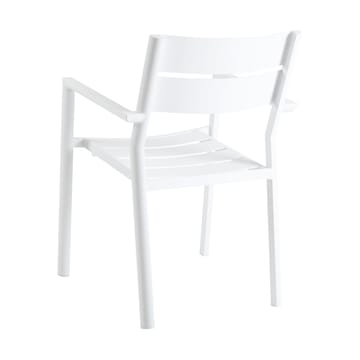 Delia armchair - White - Brafab