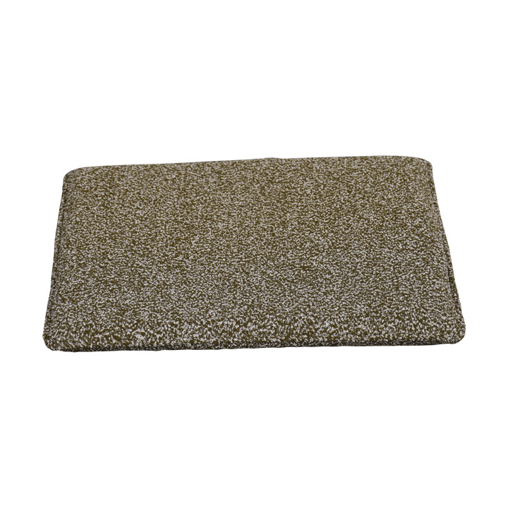 Frisk seat cushion 48x53 cm - Teddy verde - Brafab