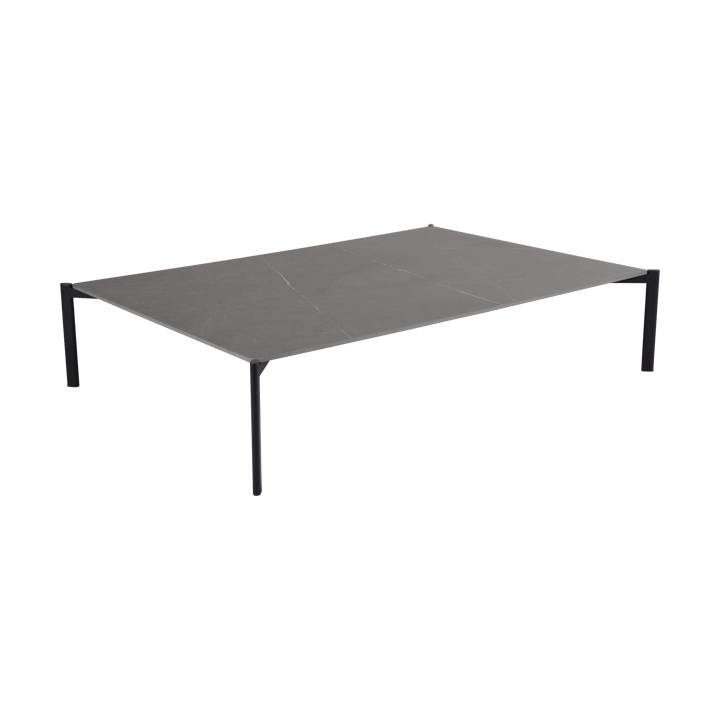 Hallavara coffee table - Black 112x162 cm - Brafab