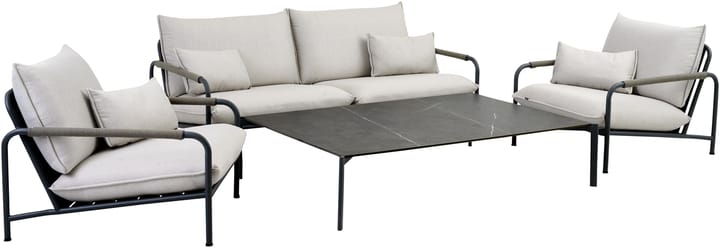 Lerberget 2,5 seat sofa, Anthracite-ash Brafab